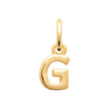 SMERALDO Anhänger Buchstaben-Anhänger L'Iniziale G Gold
