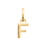SMERALDO Anhänger Buchstaben-Anhänger L'Iniziale F Gold