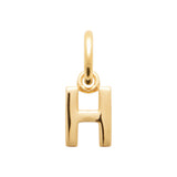SMERALDO Anhänger Buchstaben-Anhänger L'Iniziale H Gold