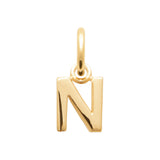 SMERALDO Anhänger Buchstaben-Anhänger L'Iniziale N Gold