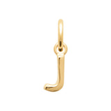 SMERALDO Anhänger Buchstaben-Anhänger L'Iniziale J Gold