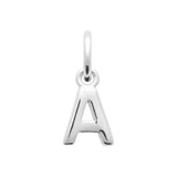 SMERALDO Anhänger Buchstaben-Anhänger L'Iniziale A Silber