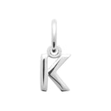 SMERALDO Anhänger Buchstaben-Anhänger L'Iniziale K Silber