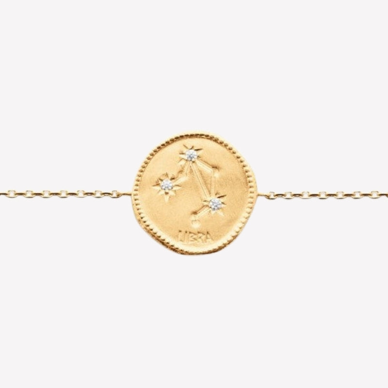 Smeraldo Armbänder Armkette Sternzeichen Waage