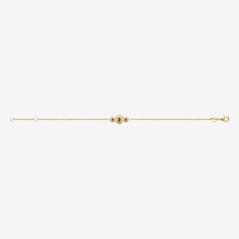 Smeraldo Armbänder Armkette Aloisia gold