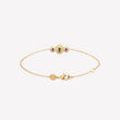 Smeraldo Armbänder Armkette Aloisia gold