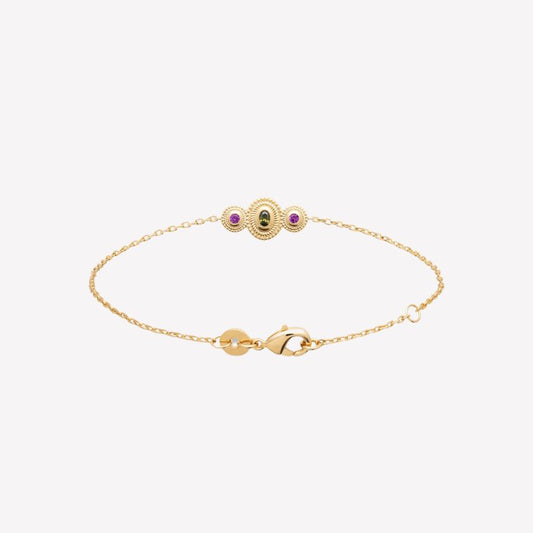 Smeraldo Armbänder Armkette Aloisia gold