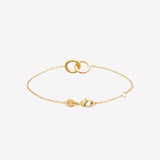 Smeraldo Armbänder Armkette Clarissa gold