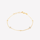 Smeraldo Armbänder Armkette Corina gold