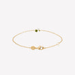 Smeraldo Armbänder Armkette Mattea gold