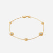 Smeraldo Armbänder Armkette Paola gold