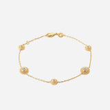 Smeraldo Armbänder Armkette Paola gold