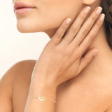 Smeraldo Armbänder Armkette Selia gold