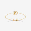 Smeraldo Armbänder Armkette Selia gold