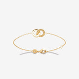 Smeraldo Armbänder Armkette Selia gold