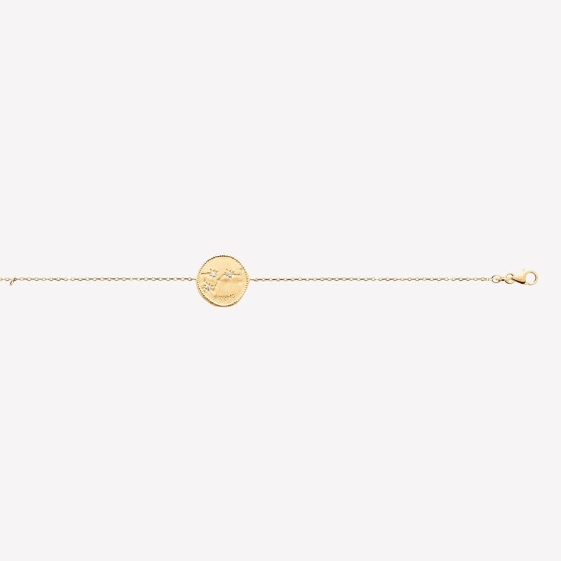 Smeraldo Armbänder Armkette Sternzeichen Skorpion gold