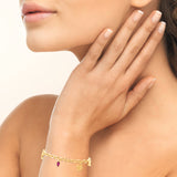 Smeraldo Armbänder Armkette Vivianna gold