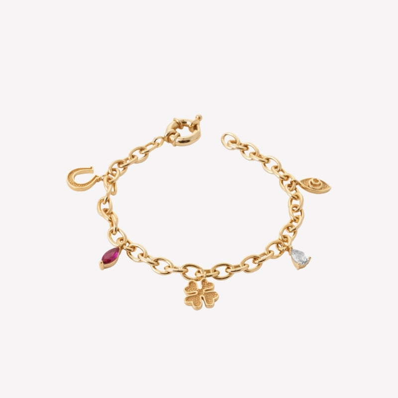 Smeraldo Armbänder Armkette Vivianna gold