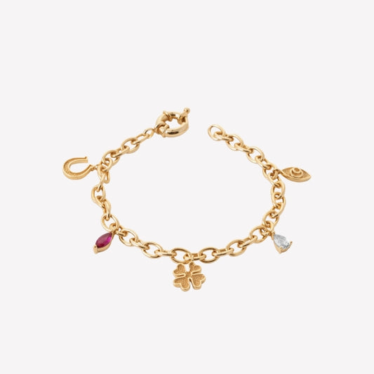 Smeraldo Armbänder Armkette Vivianna gold