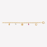 Smeraldo Armbänder Armkette Vivianna gold