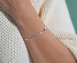 Smeraldo Armbänder Armkette Lidia silber