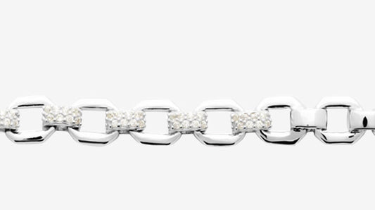 Smeraldo Armbänder Armkette Pantaleo silber