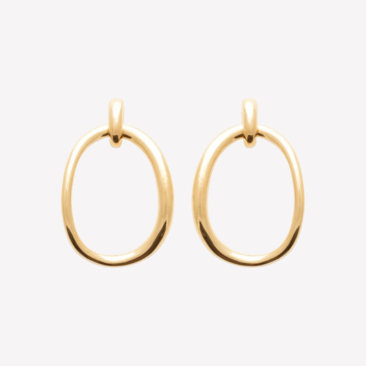 Smeraldo Hängende Ohrringe Ohrringe Acacia gold