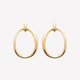 Smeraldo Hängende Ohrringe Ohrringe Acacia gold