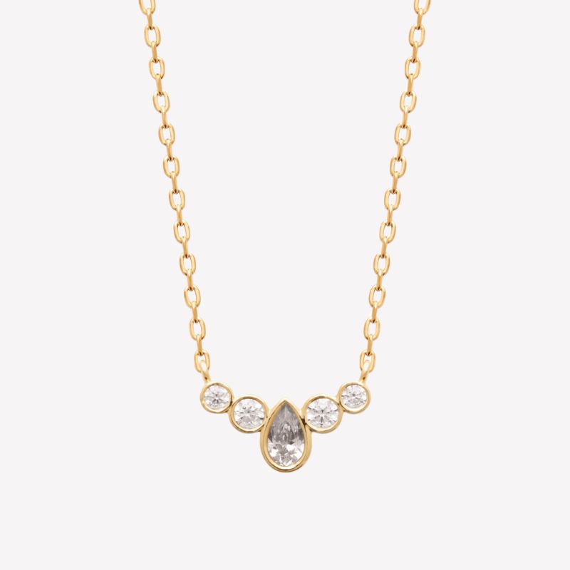 Smeraldo Kette Kette Lilliana gold