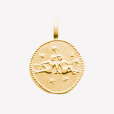 Smeraldo Kette Kette Sternzeichen Zwilling gold