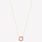 Smeraldo Kette Kette Giudecca gold pink