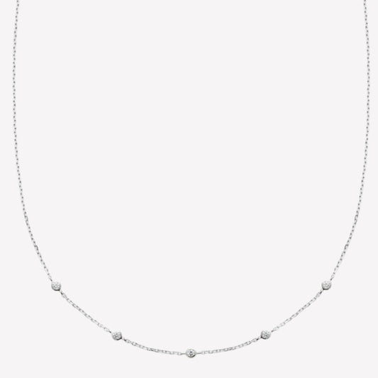 Smeraldo Kette Kette Narciso silber