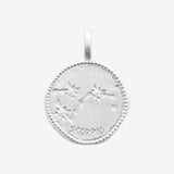 Smeraldo Kette Kette Sternzeichen mit Zirkoniasteinen Skorpion silber