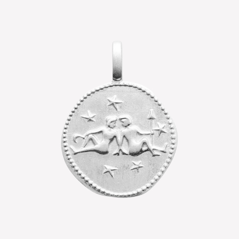 Smeraldo Kette Kette Sternzeichen Zwilling silber