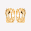 Smeraldo Kreolen Ohrringe Kreole Catia gold