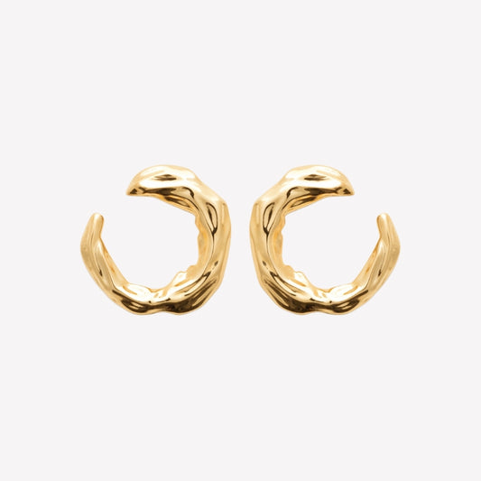 Smeraldo Ohrringe Kreole Dalila gold