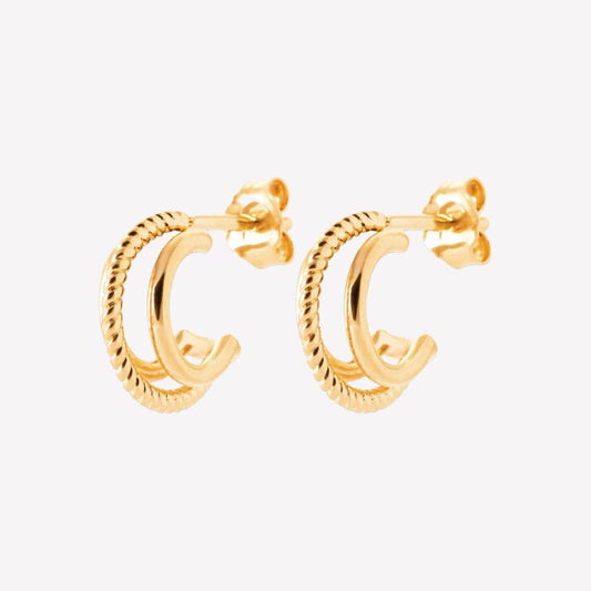 Smeraldo Ohrstecker Ohrringe Ohrringe Cosima gold