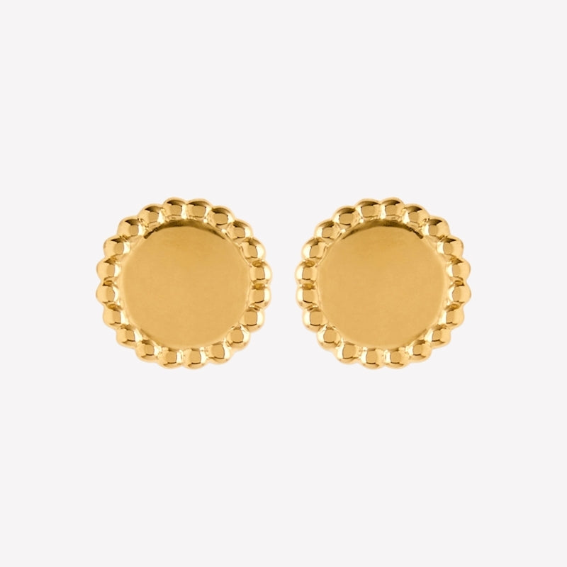 Smeraldo Ohrstecker Ohrringe Ohrringe Este gold