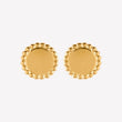 Smeraldo Ohrstecker Ohrringe Ohrringe Este gold