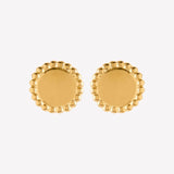 Smeraldo Ohrstecker Ohrringe Ohrringe Este gold