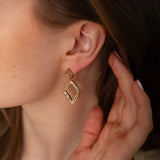 Smeraldo Ohrstecker Ohrringe Ohrringe Fabia gold