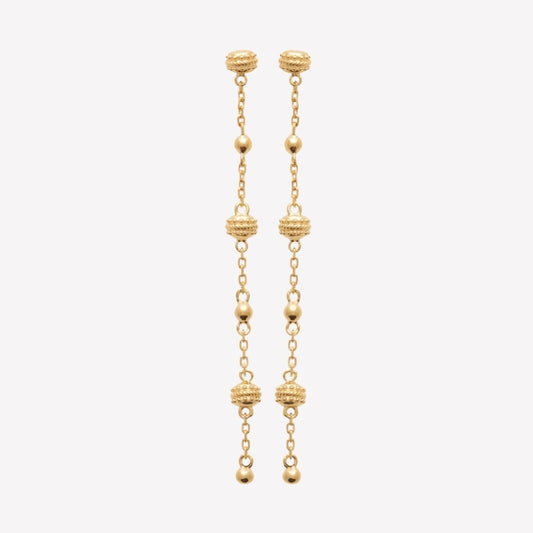 Smeraldo Ohrstecker Ohrringe Ohrringe Forli gold