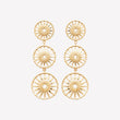 Smeraldo Ohrstecker Ohrringe Ohrringe Riccarda gold