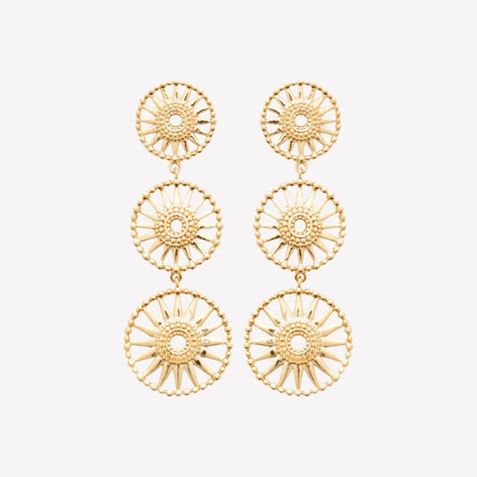 Smeraldo Ohrstecker Ohrringe Ohrringe Riccarda gold