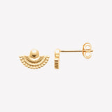 Smeraldo Ohrstecker Ohrringe Ohrstecker Andrea gold