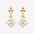 Smeraldo Ohrstecker Ohrringe Ohrringe Corina gold