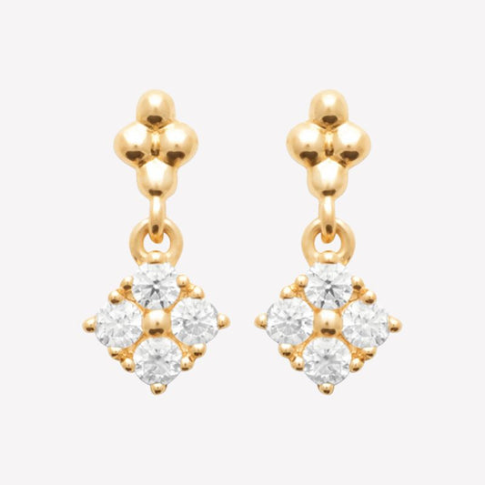 Smeraldo Ohrstecker Ohrringe Ohrringe Corina gold