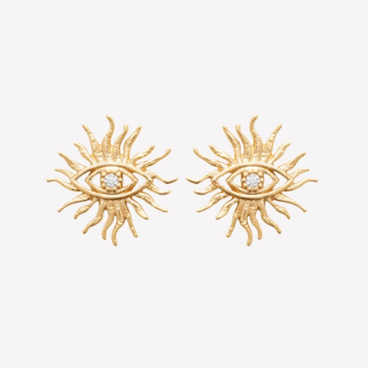 Smeraldo Ohrstecker Ohrringe Ohrstecker Eolie gold