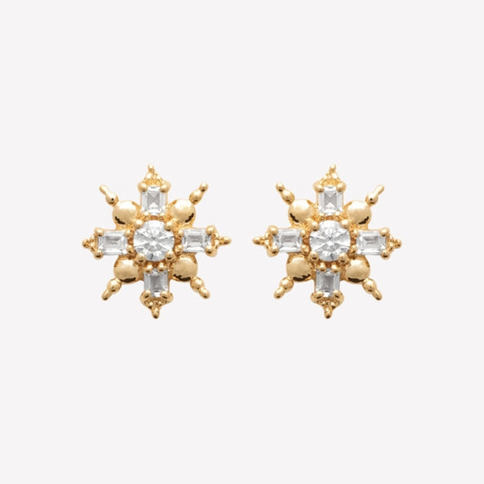 Smeraldo Ohrstecker Ohrringe Ohrstecker Felicia gold