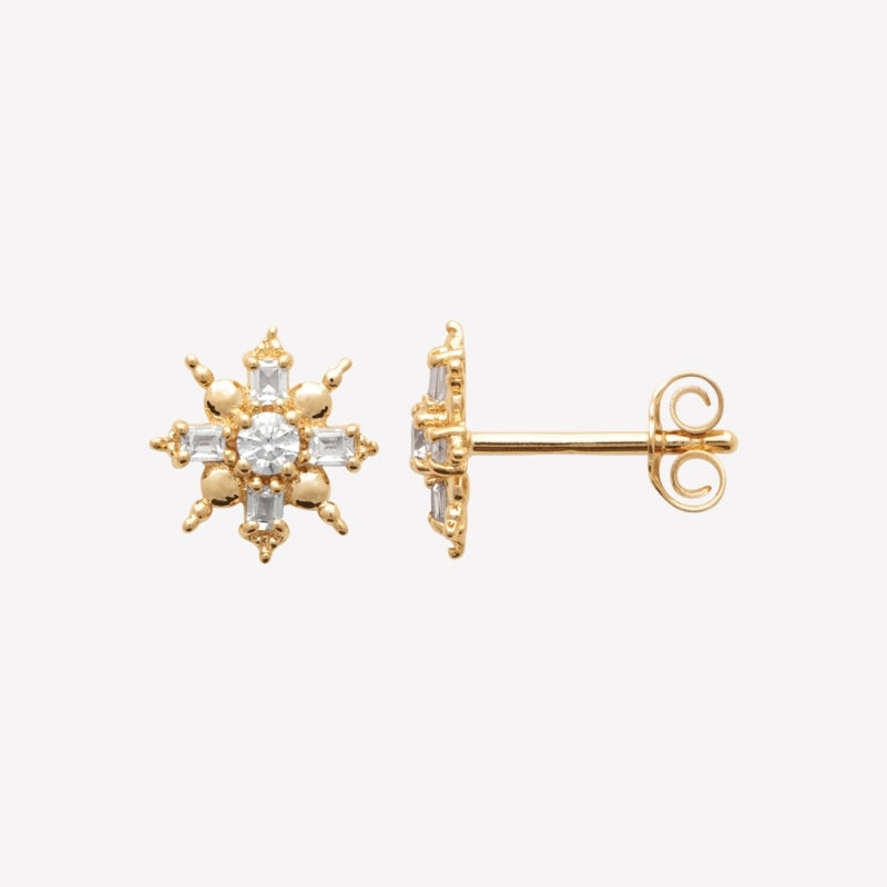 Smeraldo Ohrstecker Ohrringe Ohrstecker Felicia gold